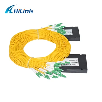 

10 pcs Planar lightwave circuit splitter LC/APC connector 1x32 PLC splitter ABS Box
