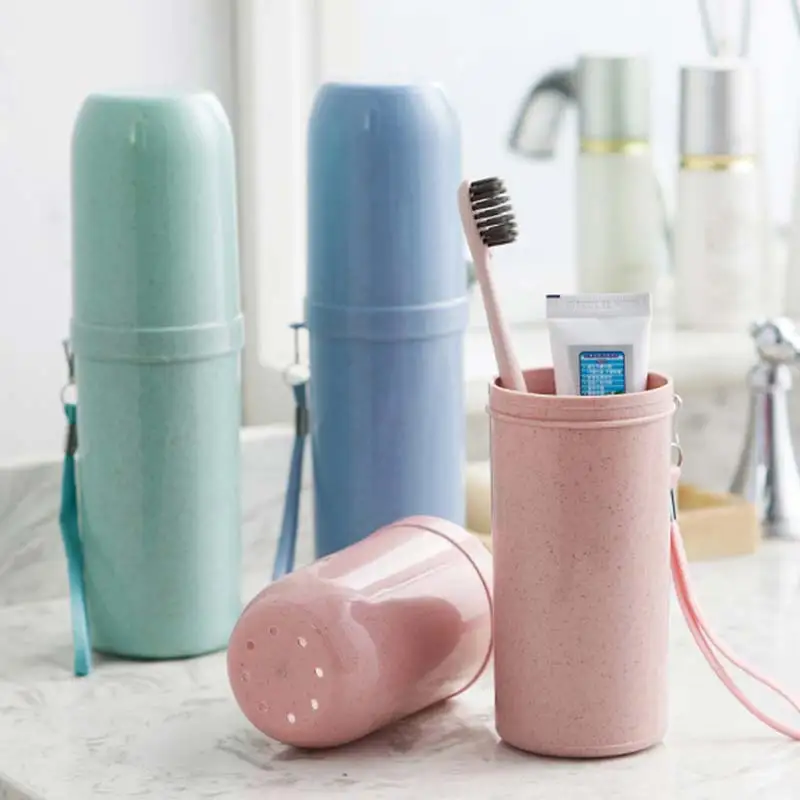 2018 Portable Toothbrush Toothpaste Storage Box Holder Travel Case