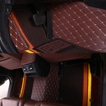 

Car floor mats for Nissan altima X-trail Murano Sentra Sylphy versa Tiida 5D car-styling carpet floor liner