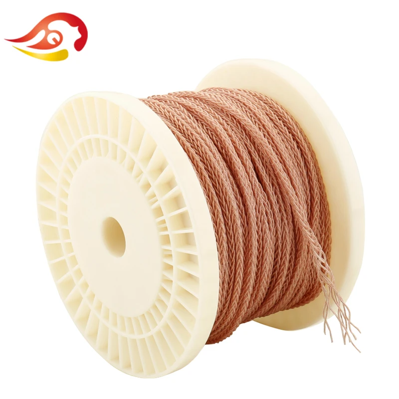 QYFANG 1 2m 8 Core Earphone Upgrade Cable HiFi Headphone Soft PVC Wire Flexible Detachable Cord 8 Dynamic Drives Extension Line
