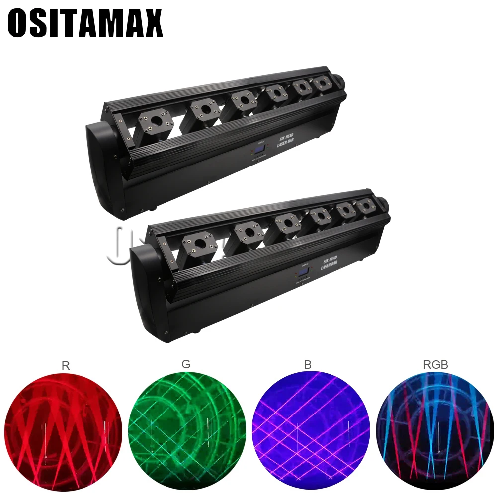 2 шт. превосходное качество новый R/G/B/RGB цвет лазерный свет X качели Y 180 градусов