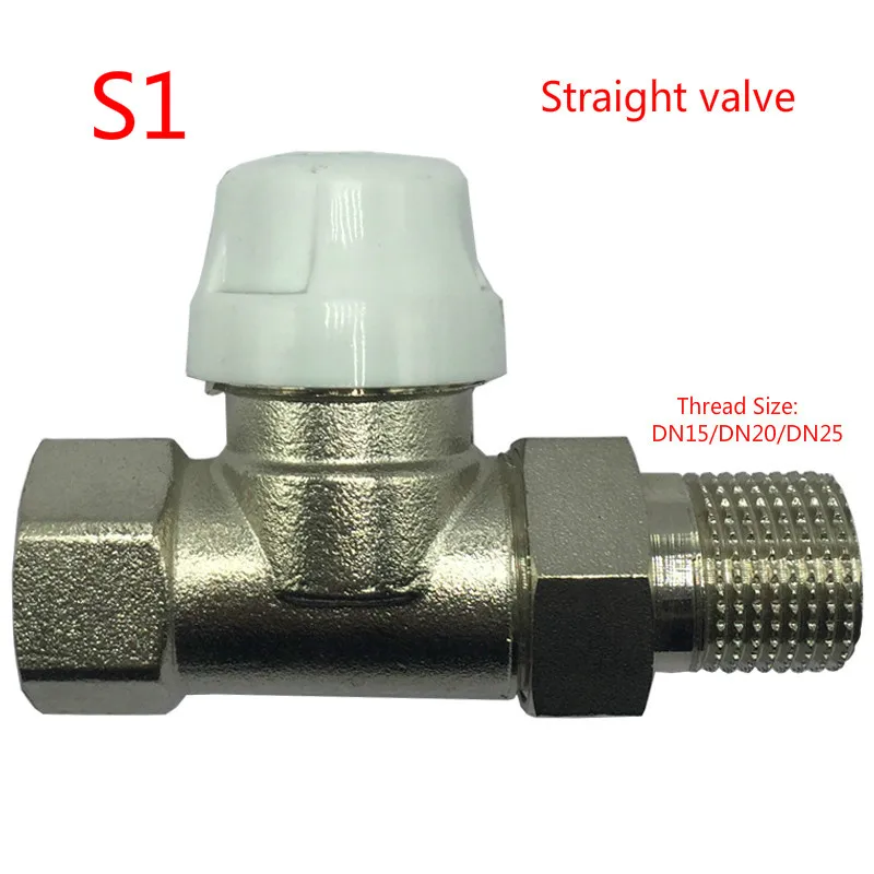 

Brass Thermostatic Control Valve Straight Angle valve PPR valve Heating Actuator Thermostatic head for underfloor heating system