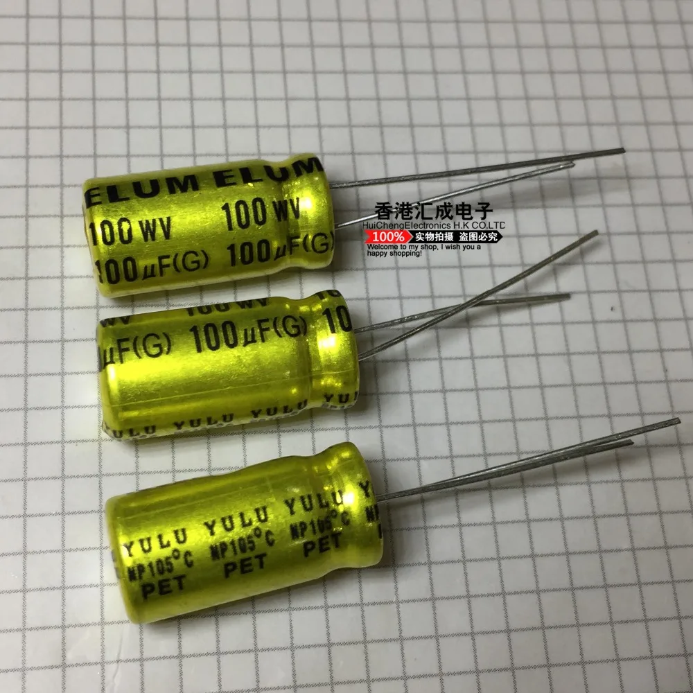 100V 100UF 100 мкФ 10X20MM DIP2 неполярный электролитический capacitorsNew Original| |