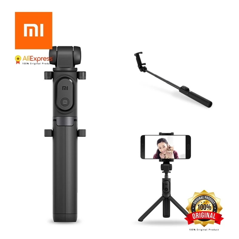 Для Xiaomi складной штатив селфи палка Bluetooth Selfiestick с беспроводным затвором селфи палка для iPhone Android