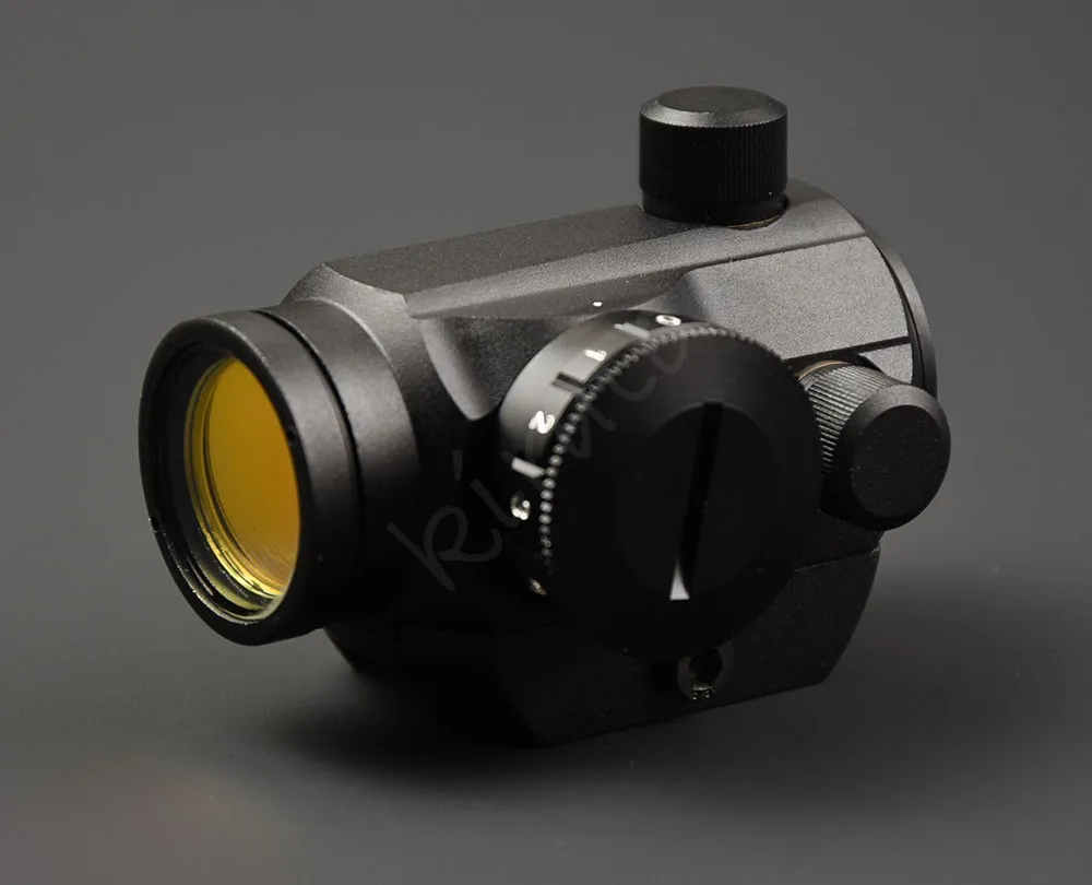 Тактический Micro 1x Красный точка зрения Область с 20 мм Пикатинни риал крепление база увеличение adatpor Охота Стрельба R3173