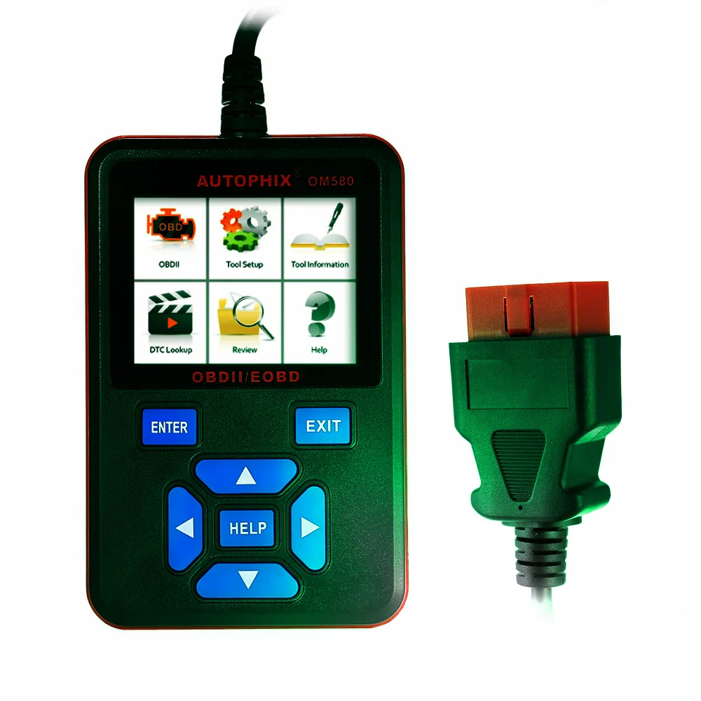 

Car Scan Tool OBDMATE OM580 Scan Tool Main Unit AUTOPHIX OBDMate OBD2 Code Reader with Fuel Economy Upgradeable Via Internet