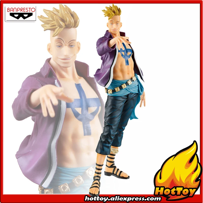 100% оригинал Banpresto мир фигурка Колизей Zoukeiou BWFC специальная коллекция Рисунок-Марко из "ONE PIECE"