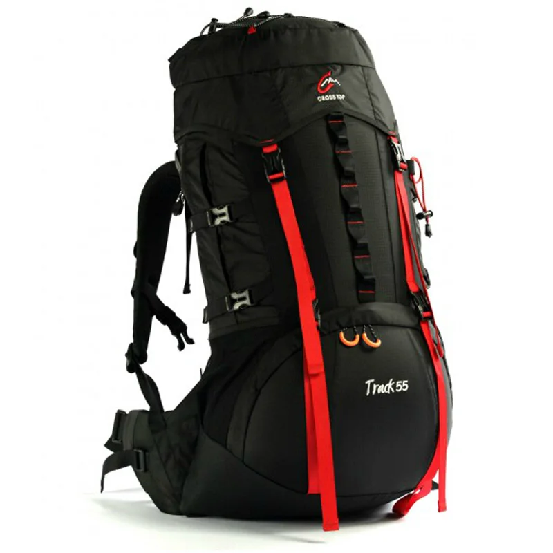 Crosstop TRACK 55+10L Outdoor Mountaineering Bag Hiking Double shoulder