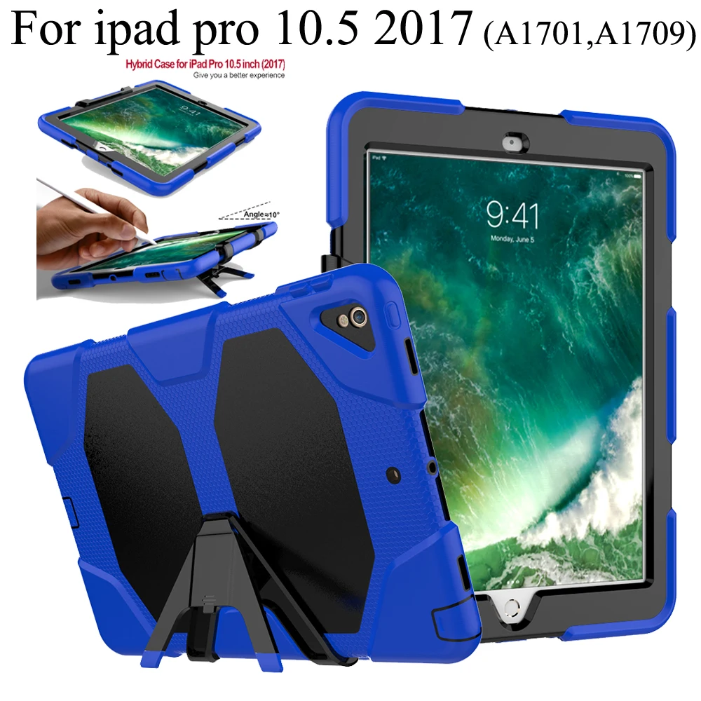For iPad 10.5inch Kids Case Model A1701 A1709 Shockproof Hard case