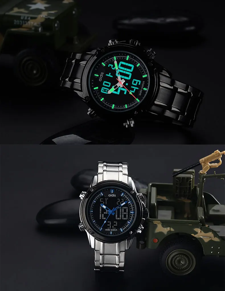 

mens watch top addies luxury brand quartz waterproof sport watches digital wristwatch relogio masculino montre hombre homme