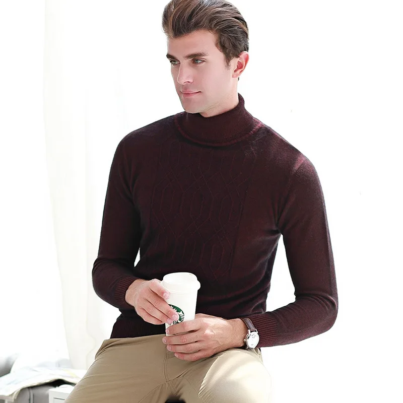 #^Special Price Winter High Neck Thick Warm Sweater Men Turtleneck Brand Mens Sweaters Slim Fit Pullover Men Knitwear Male Double collar #^Special Price Winter High Neck Thick Warm Sweater Men Turtleneck Brand Mens Sweaters Slim Fit Pullover Men Knitwear Male Double collar