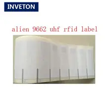 Одежда для одежды 10 м расстояние Alien H3 чип RFID, смарт-этикетка 9662 управление одеждой EPC GEN2 пассивная одежда UHF RFID бирка