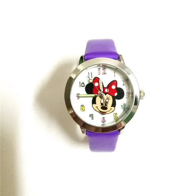 Cartoon Beautiful children girls quartz causal watches Minnie Mouse style kids C Cartoon Beautiful children girls quartz causal watches Minnie Mouse style kids C
