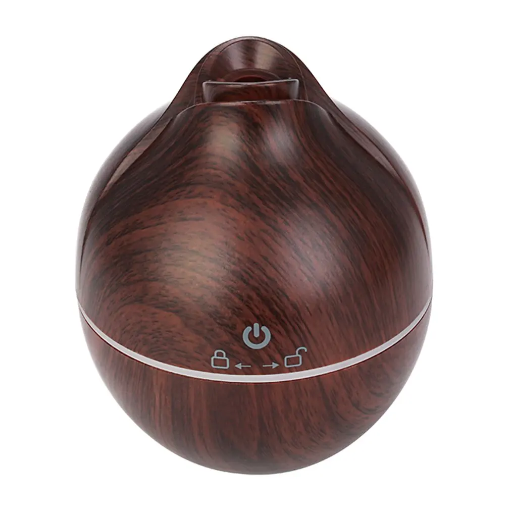 

New Humidification Aromatherapy Machine Household Creative Flower Bud Humidifier Beautiful Wood Grain Aroma Humidifier