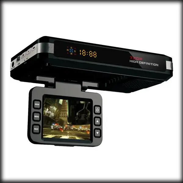 

by dhl or ems 5pcs STR8500 2 in 1 Car Camera Radar Laser Speed Detecto Car Video Recorder Multiple Car DVR in English /Russian