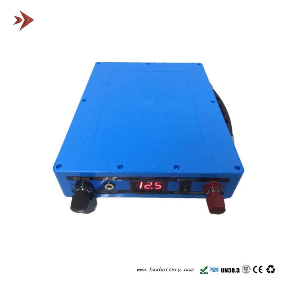 HXX 12 В 45ah Батарея Pack + БМС Аппаратные средства DDP Налоги предоплаты 12.6 5A Зарядное