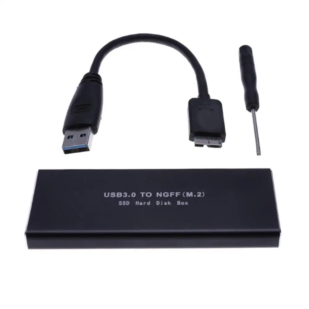 Внешний корпус M.2 NGFF на USB 3 0 SSD SATA HDD алюминиевый | Компьютеры и офис