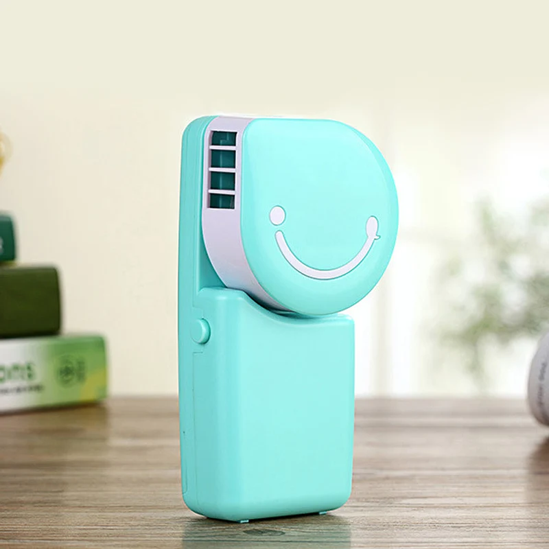 Портативный вентилятор портативный для кондиционера мини с улыбкой USB