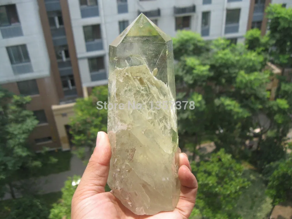 

huij 0082 NATURAL CITRINE QUARTZ CRYSTAL POINT HEALING