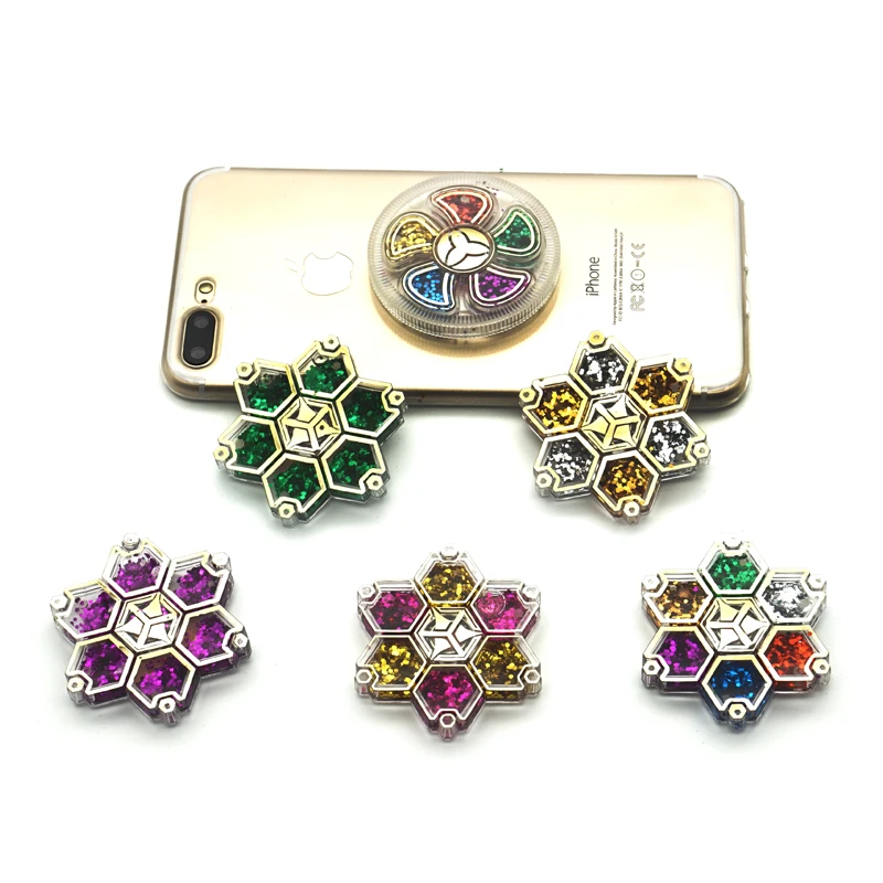 Portefeuille-Fidget-Spinner-Quicksand-Focus-Anxiety-Relief-Toys-Holder-Stand-For-iPhone-7-Plus-Samsung-Mobile-Phone-Accessories-1 (4)