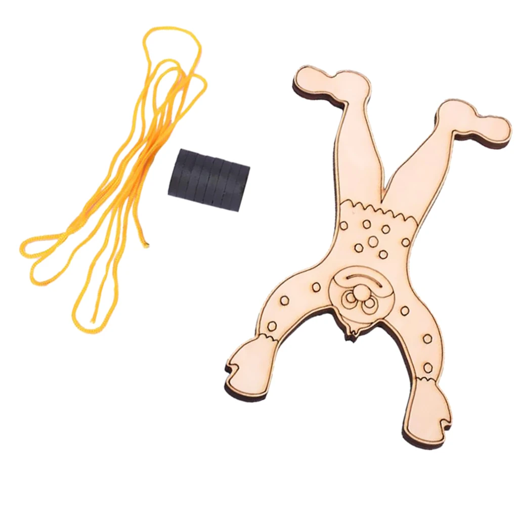 Kids Toddlers DIY Clown Physical Technology Model Kindergarten Education Toy