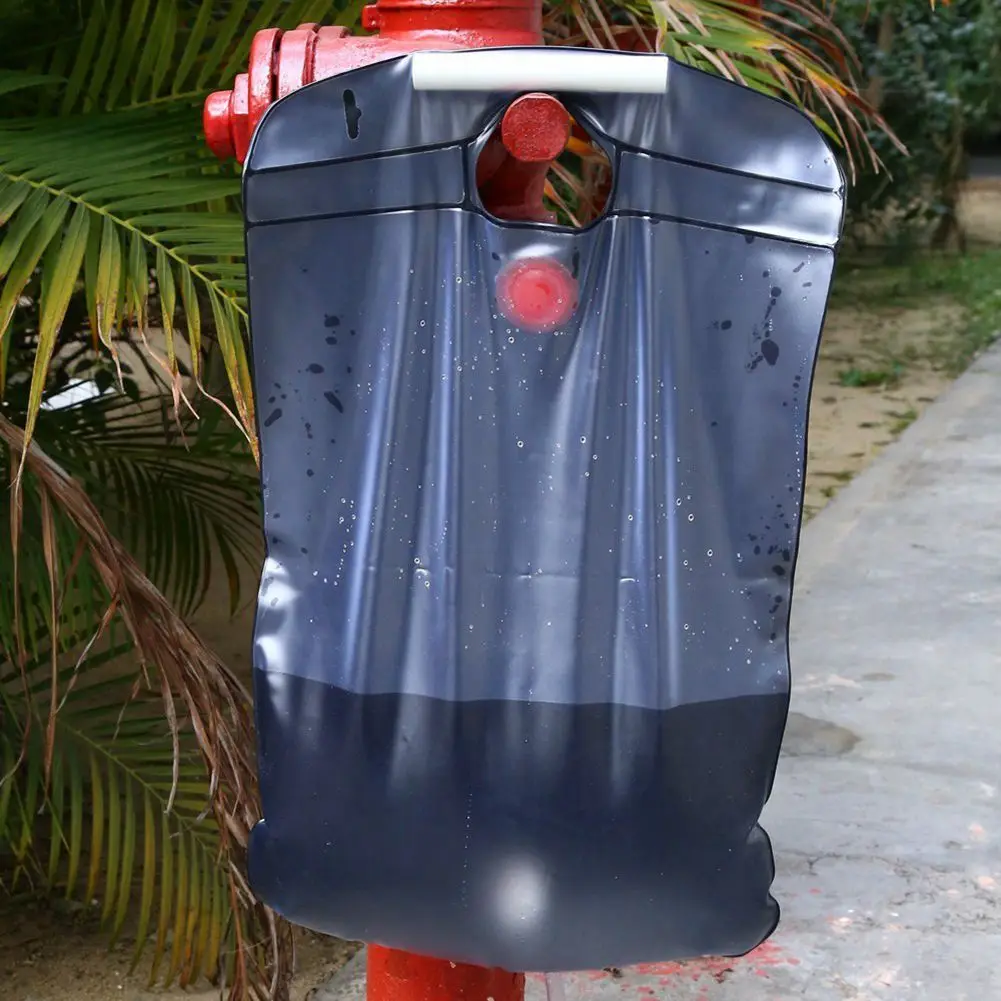 ELOS-сумка для душа Складная солнечная энергия с подогревом лагерь ПВХ сумка для воды на открытом воздухе Кемпинг путешествия Туризм Альпинизм барбекю Пикник водный склад