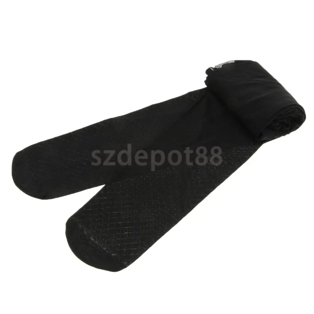 Women Lady Fashionable Sheer Tights Geometric Polka Dot Floral Patterned Elastic Pantyhose Long Stockings