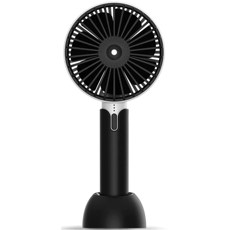 Портативный мини-вентилятор на батарейках, персональный портативный вентилятор, Usb Перезаряжаемый вентилятор, регулируемая скорость для домашнего путешествия и улицы 1200