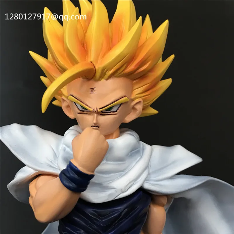 Статуя аниме Dragon Ball Z Son Gohan Super Saiyan 2 GK полная длина портрет резиновая фигурка героя Коллекционная модель игрушки Q346