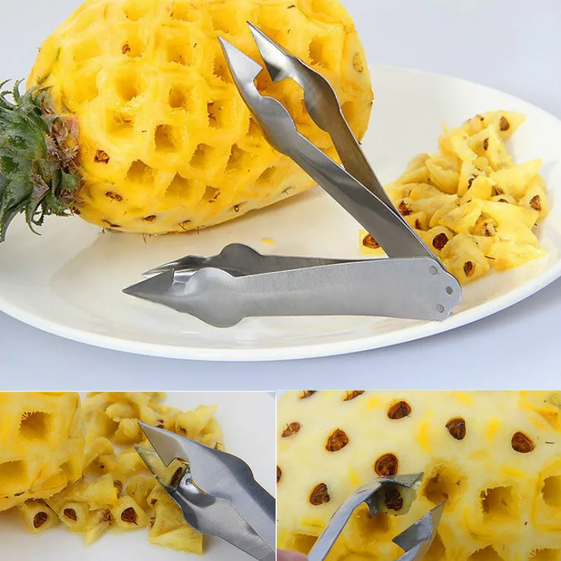 Pineapple Cleaner Fruit Knife Pineapple Peeler Stainless Steel Cip