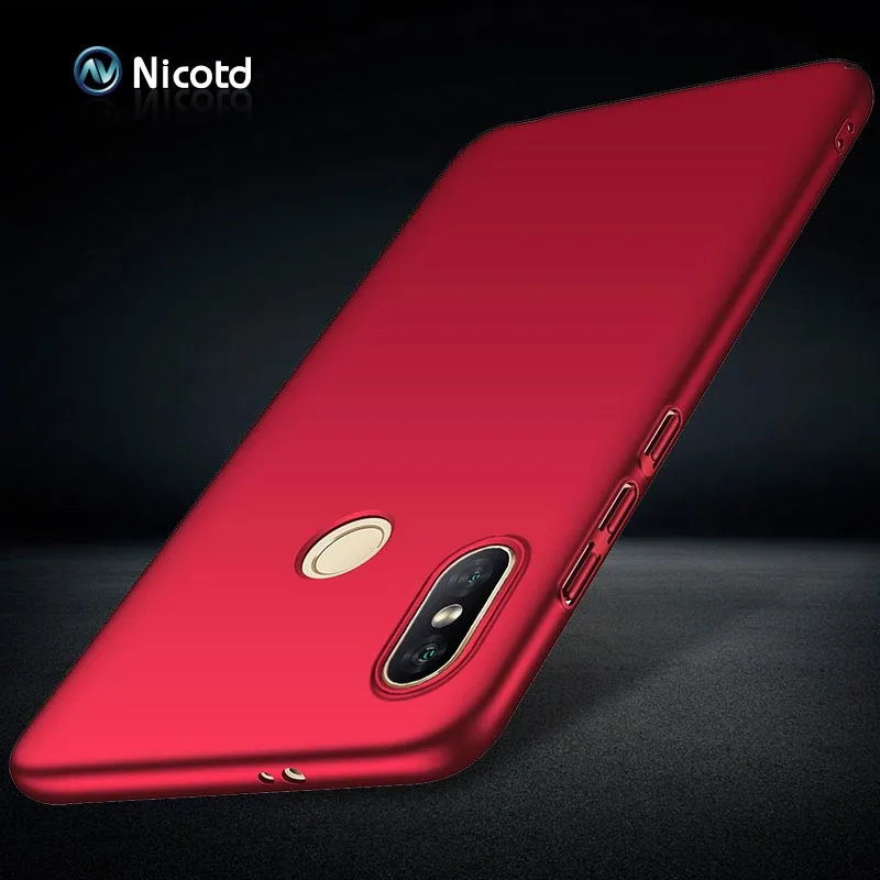 

Ultra Thin Cell Phone Case For Redmi Note 5pro 5plus 4 4X 6 Pro PC hard Plastic Matte Case Back Cover For xiaomi Redmi 4A 4pro