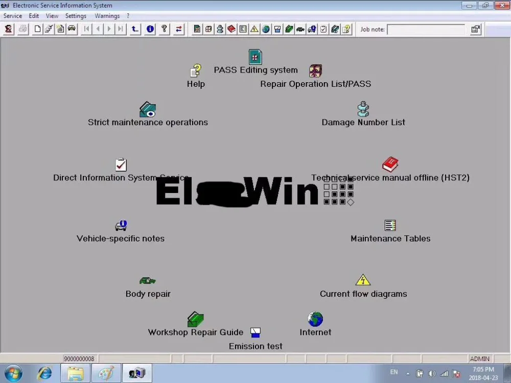 Программное обеспечение Vas 5054A Odis последнее 5.1.6 с инженерным 9 04 EKA 8 и Elin 5 3 VASPC 19 01 VAG