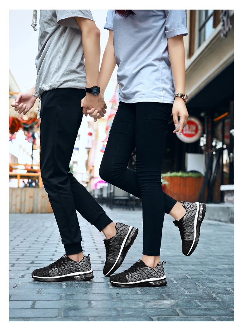 Tenis Masculino/ Мужская Вулканизированная обувь легкая повседневная обувь на шнуровке с воздушной подушкой мужские кроссовки на платформе с дышащей сеткой