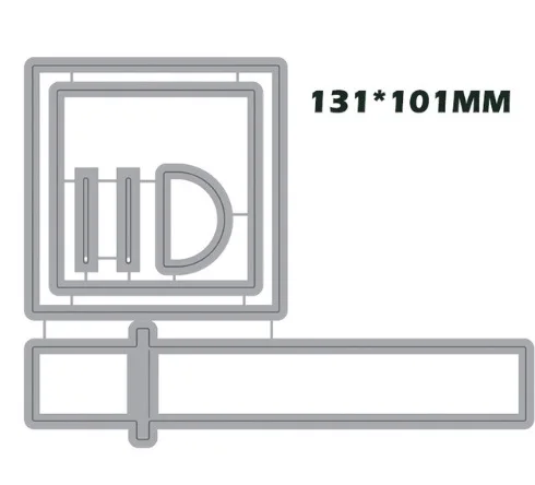 2 различных вытащить откидная крышка рамки металла резка умирает для DIY Скрапбукинг альбом бумажные карточки решений декоративные ремесла