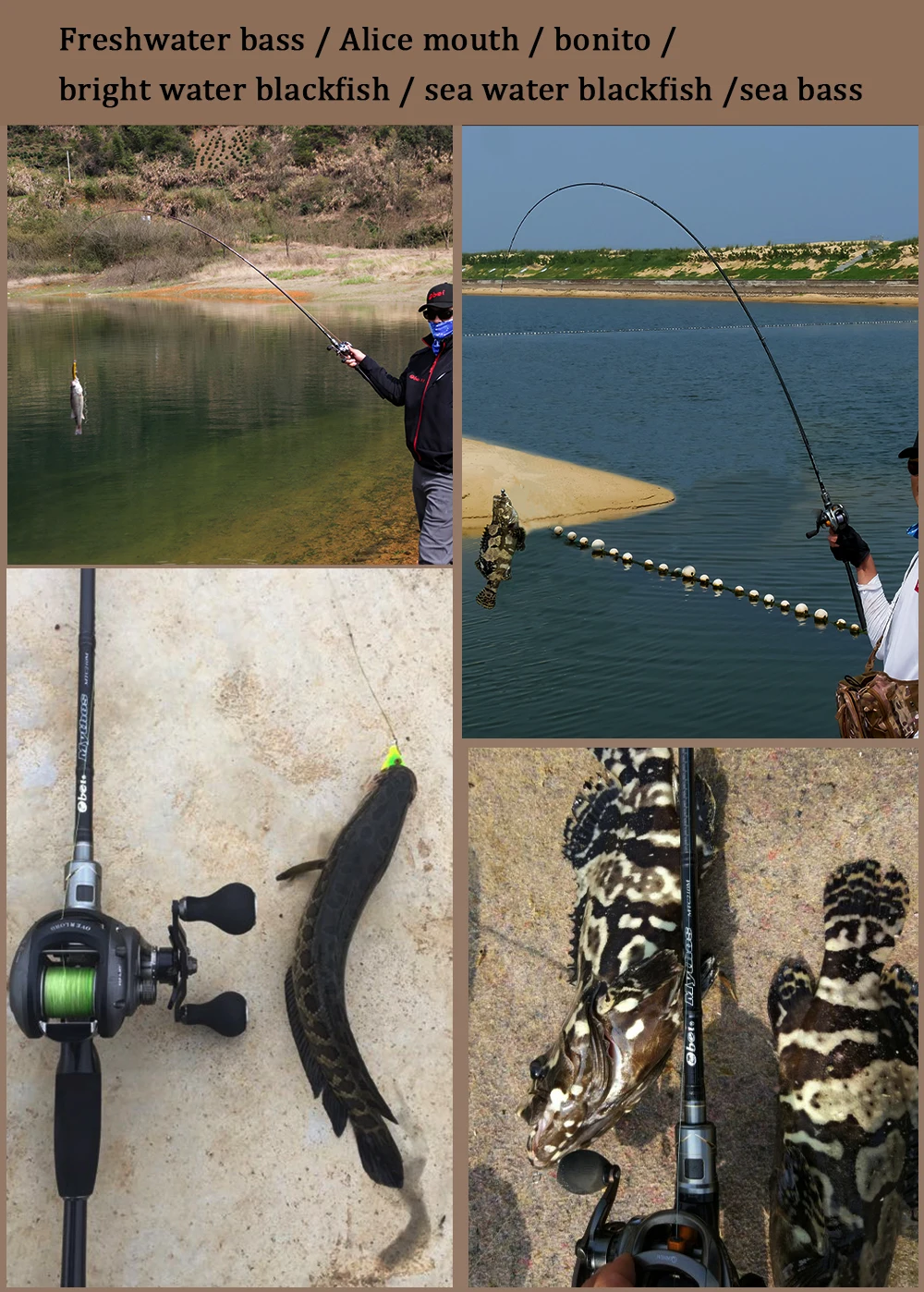 Haste de Fiação com Fuji Anéis de Pesca Obei Mythos Isca Pesca - 2.10 2.40m Fundição Guia Iscas Mar ul m mh Ação Viagens Haste 1.98 3 anéis de pesca iscas mar ul m mh ação viagens haste