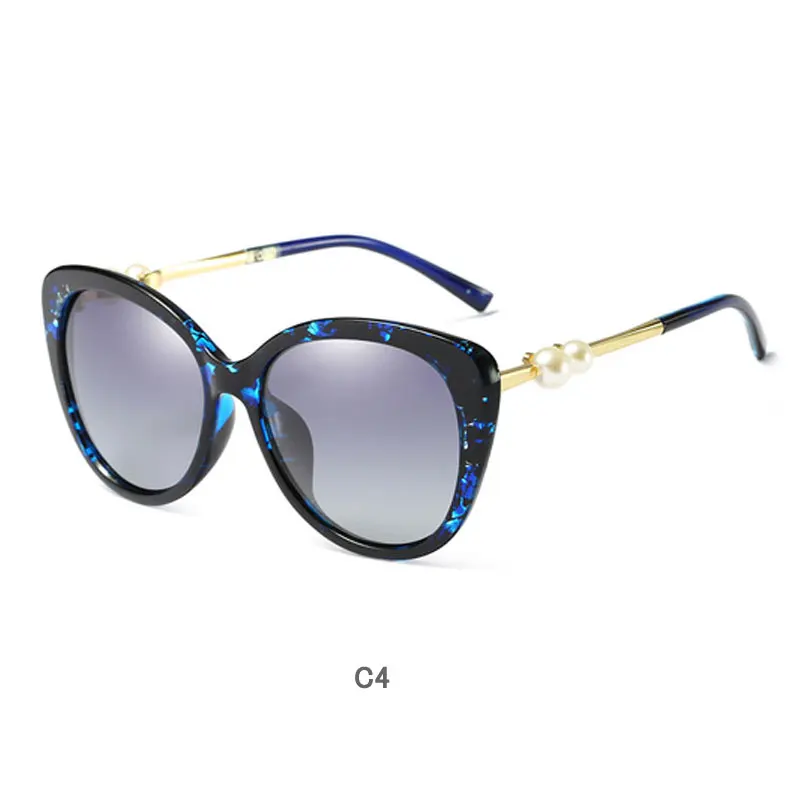 Очки для вождения солнцезащитные очки Для женщин Брендовая Дизайнерская обувь дамы солнцезащитные очки Классический UV400 вождения очки солнцезащитные очки в металлической оправе - Цвет линз: 4