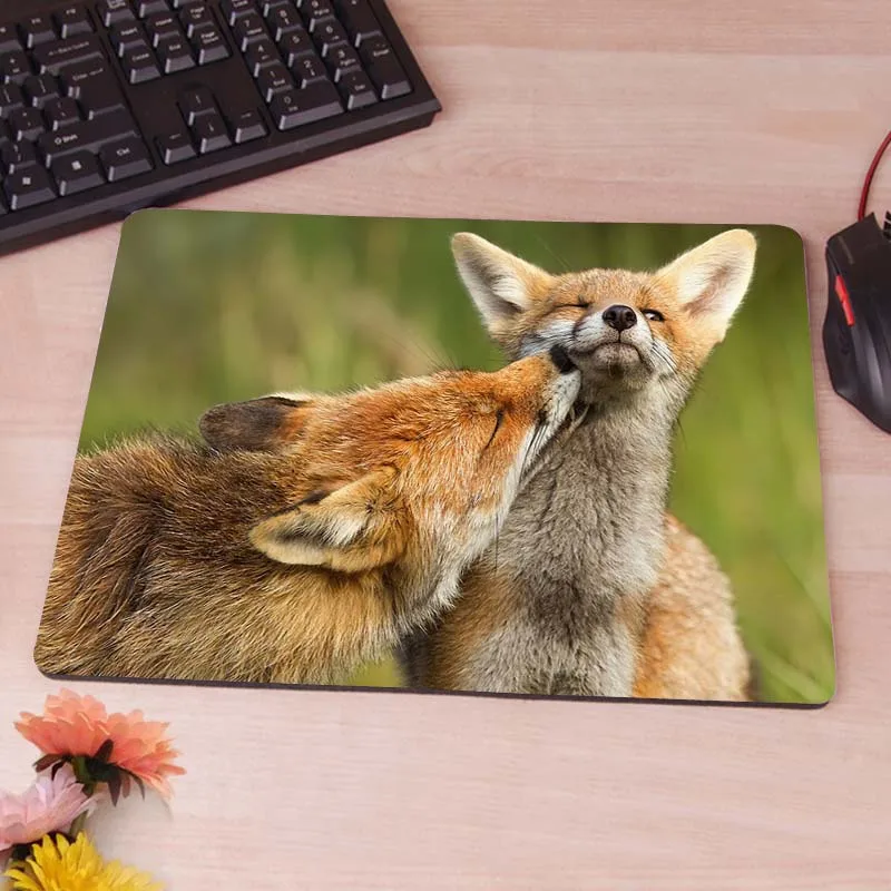 

MaiYaCa Love Foxes Cool Game Custom MouseMats Rubber Pad