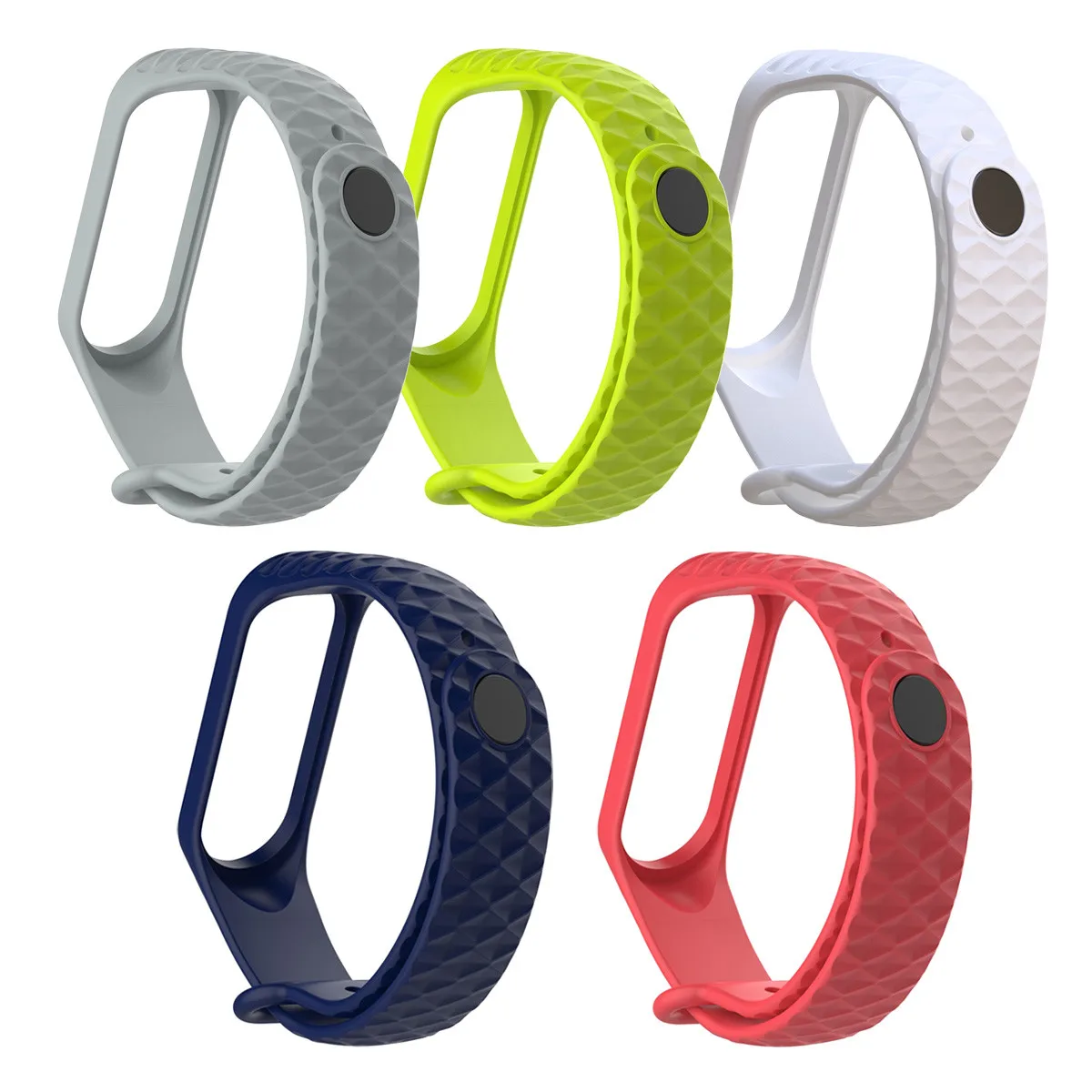 

5pcs/6pcs Soft Silicone Replacement Accessaries Straps Bracelets For Xiaomi Mi Band 4 Protection Sports High Quality #Y8