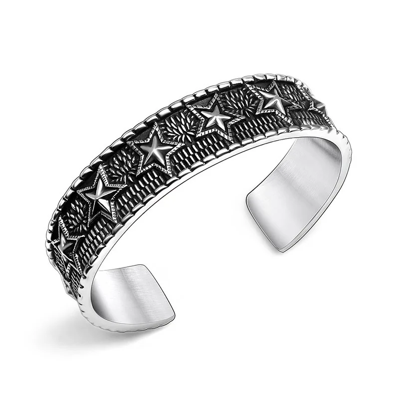 

2019 Rushed Bangles Armbanden Voor Vrouwen Viking Bracelet Opening S For And Steel Male Act The Role Ofing Sz041 Personality