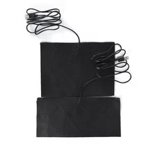 Грелки из углеродного волокна с подогревом USB куртка пальто аксессуары для жилетов теплая задняя Шея быстрый нагрев Размер S/M