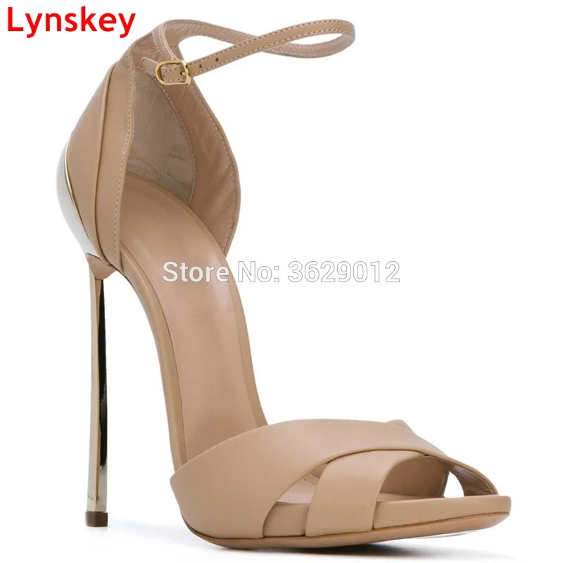 Lynskey Nude Leather High Heels Sandals Women Stiletto Heel Ankle Strap Summer Dress Shoes Woman Open Toe Sandals цена Lynskey Nude Leather High Heels Sandals Women Stiletto Heel Ankle Strap Summer Dress Shoes Woman Open Toe Sandals цены онлайн