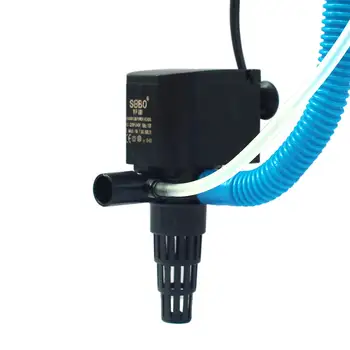 

3 In 1 Aquarium Internal Filter Submersible Aquatic Filter Water Circulation Aeration Flow Pump For Fish Tank