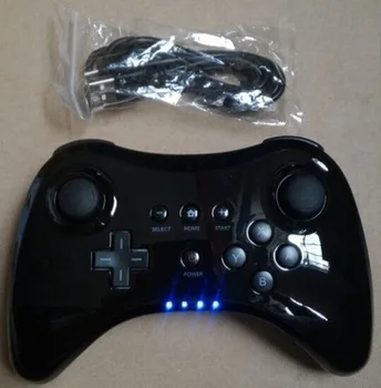 

Black Classic Dual Analog Wireless Bluetooth Remote U Pro Game Controller Gamepad for Nintendo wii-u