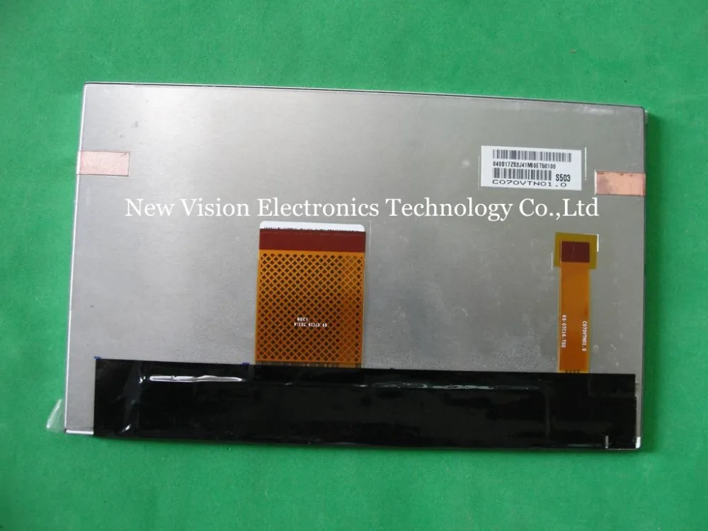C070VTN01.0 C070VTN01 Original A grade 7 inch 800*480 LCD Display for Car GPS