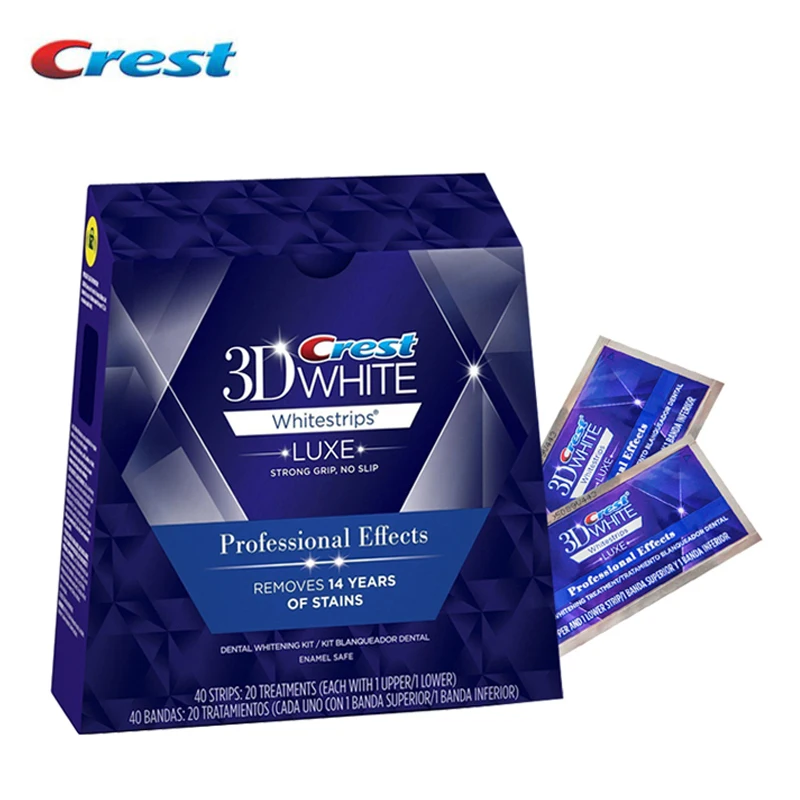 

Original Crest 3D White LUXE Professional Dental Hygiene Effect Oral Teeth Whitestrips Dental Teeth Whitening
