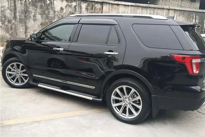 JINGHANG автомобильные ходовые доски Авто боковой шаг бар педали Nerf баров подходит для Ford Explorer 2013
