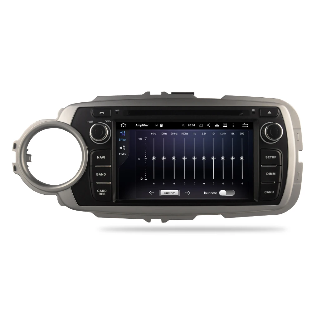 4G ram ips Android 9,0 автомобильный DVD Радио gps мультимедийный плеер для Toyota YARIS 2012- Авто Аудио Видео 2 Din стерео навигация