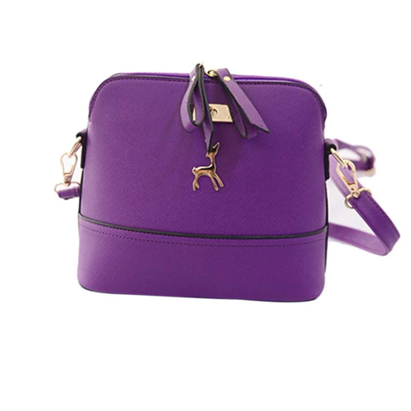 

New Women Messenger Bag Vintage Small Shell Leather Handbag Casual Bag Messenger bag women's women Bags for women 2018 A0430#30