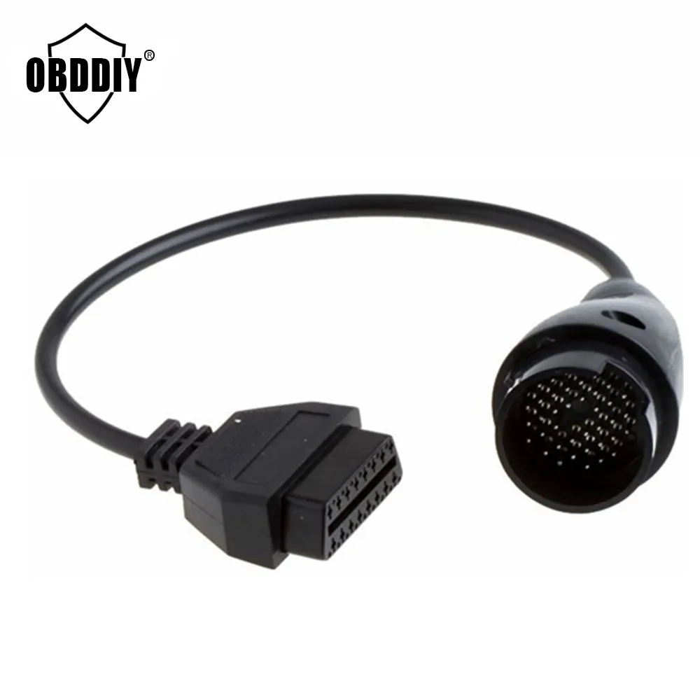 

Fast Free Shipping Best Quality MB 38Pin to 16 Pin OBD2 OBD Diagnostic Adapter For Mercedes 38 pin OBD 38pin Connector for Benz