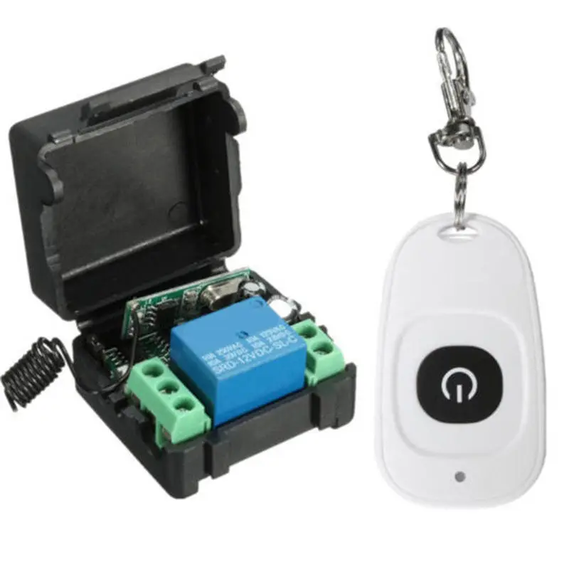 

Mayitr 315Mhz Wireless Remote Control Switch DC 12V 10A 315 Mhz Receiver Module For Learning Code Transmitter Remote